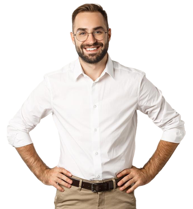 handsome-businessman-glasses-looking-satisfied-smiling-holding-hands-waist-standing-w 2
